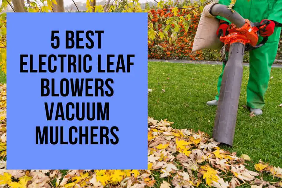 Electric Leaf Blowers Vacuum Mulchers on amazon