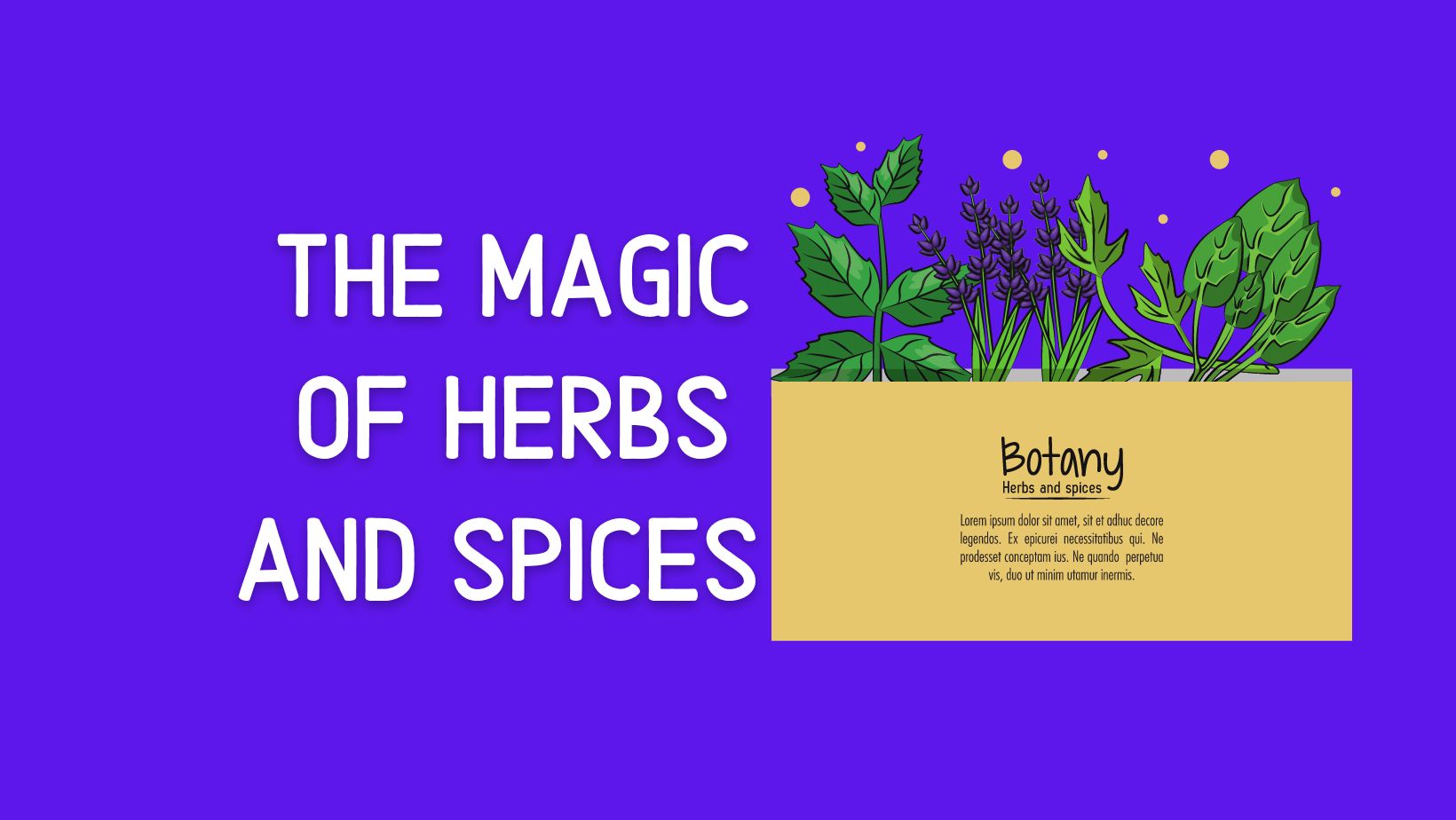 The Magic of Herbs and Spices