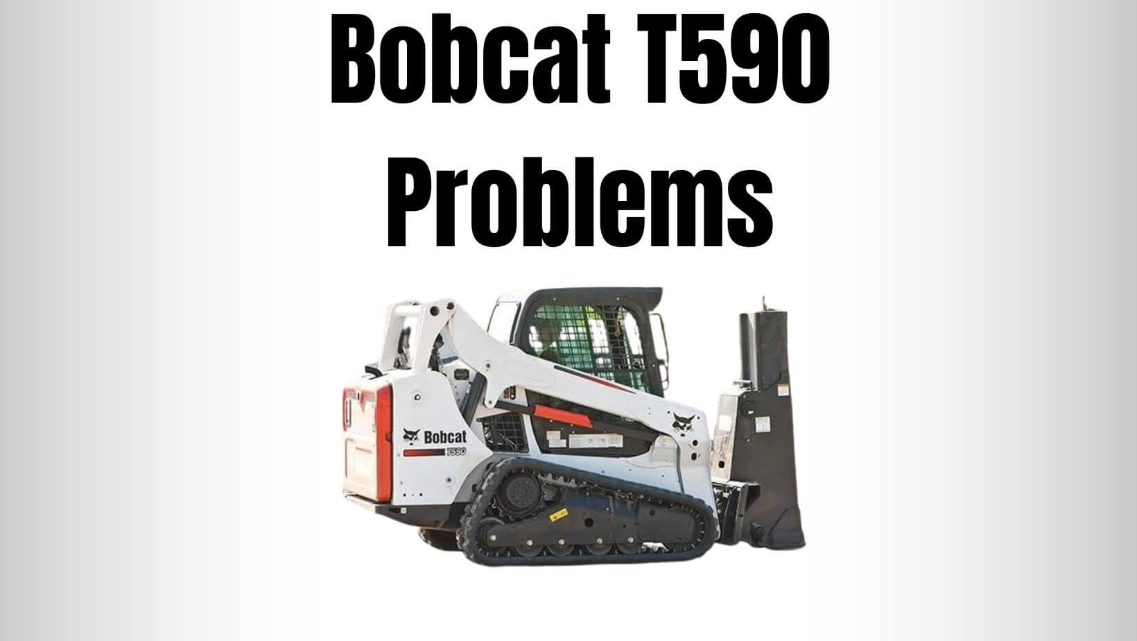 Bobcat T590 Problems