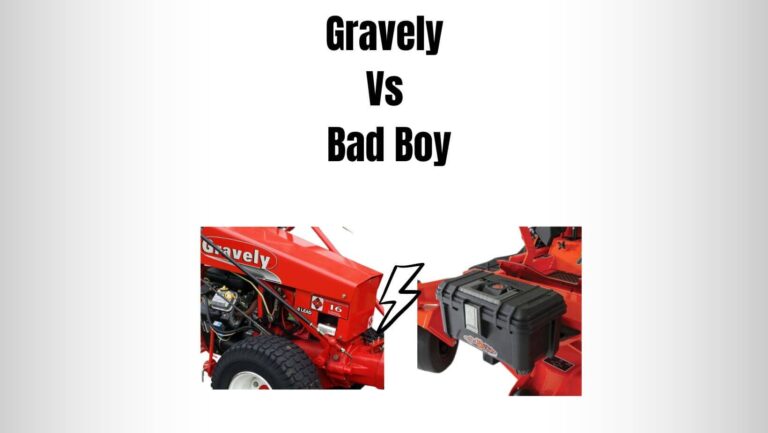“7+” Major Differences Between: Gravely Vs Bad Boy