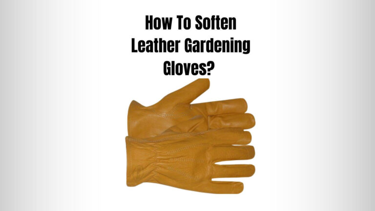 How To Soften Leather Gardening Gloves? (7 natural ways)